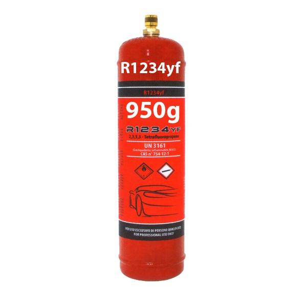 R1234yf R1234 honeywell 1 KG Kältemittel gas nachfüllbar Gasflasche  zylinder verkaufen
