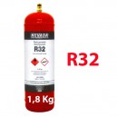 2 Kg GAS REFRIGERANTE R32 BOTELLA RELLENABLE