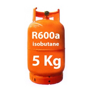 5 Kg R600a GAS (isobutane) REFILLABLE CYLINDER