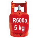 5 Kg R600a GAS (isobutane) REFILLABLE CYLINDER