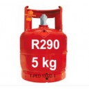 GAZ R290 (propane) BOUTEILLE 5 KG RECHARGEABLE
