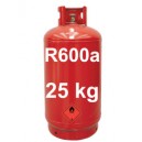 GAZ R600a (isobutane) BOUTEILLE 25 KG RECHARGEABLE