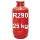 GAZ R290 (propane) BOUTEILLE 25 KG RECHARGEABLE