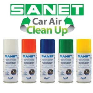 SANET DESINFECTANT POUR LA VOITURE