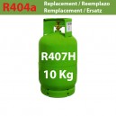 10 Kg GAS REFRIGERANTE R407H (ex R404a) BOTELLA RELLENABLE