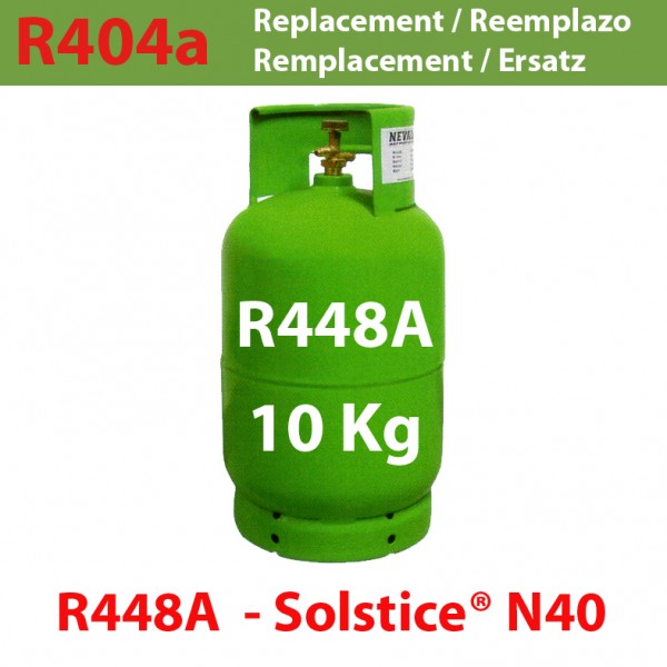 R448A (ex R404a) gas refrigerante 10 Kg botella precio descuento