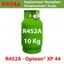 GAZ R452A (ex R404a) BOUTEILLE 10 KG RECHARGEABLE