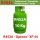 10 Kg R452a (ex R404a) KÄLTEMITTEL NACHFULLBAR GASFLASCHE
