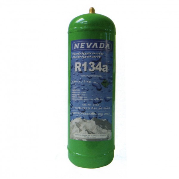 R134a R134 2 KG Kältemittel gas nachfüllbar Gasflasche zylinder verkaufen