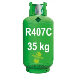 GAZ R407c BOUTEILLE 35 KG RECHARGEABLE