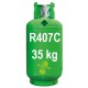GAZ R407c BOUTEILLE 35 KG RECHARGEABLE