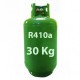 30 Kg R410a KÄLTEMITTEL GAS FLASCHE NACHFULLBAR 