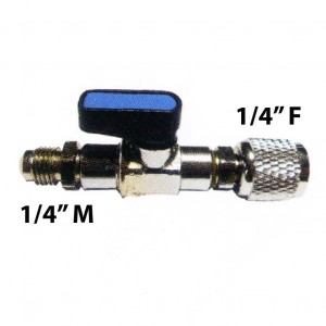 ROBINET 1/4"M - 1/4"F AVEC EPINGLE