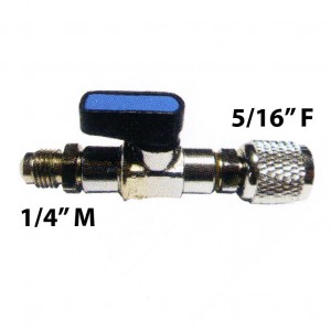 ROBINET 1/4"M - 5/16"F AVEC EPINGLE