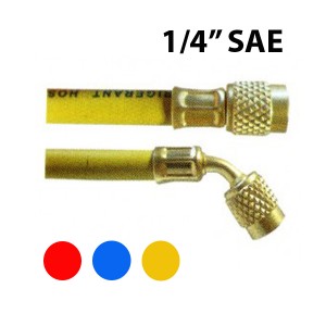 TUYAU POUR REFRIGERANT 1,5m 1/4"F - 1/4"F AVEC EPINGLE