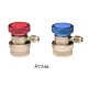 2 x ACOPLADOR RAPIDO R134a