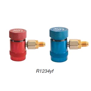 2 x Schnellkupplungen f&uuml;r Gas R1234yf